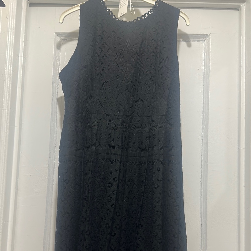 Black Sleeveless Sheath Midi Dress for Cocktail